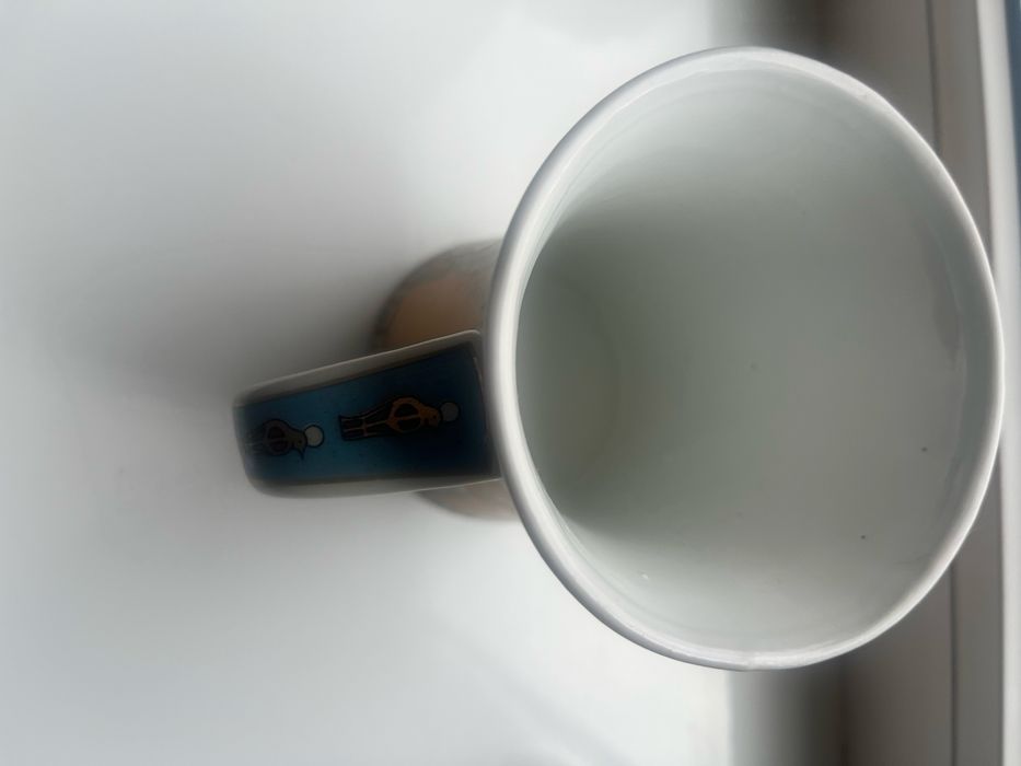 Чашка керамическая с египетским дизайном