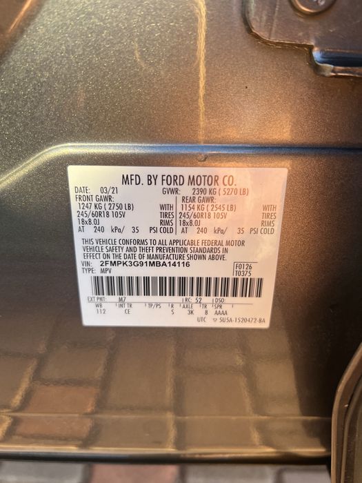 Продам Ford Edge 2021 р.в.