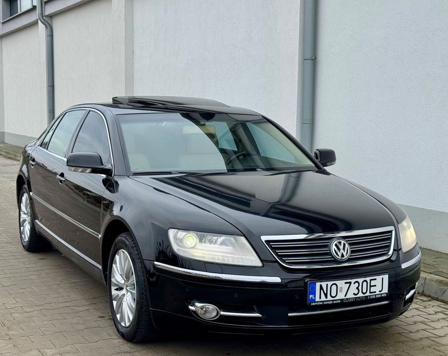 Volkswagen Phaeton 4 Motion/Masaże/Rolety/Wentyle/Ledy/Navi/Zamiana