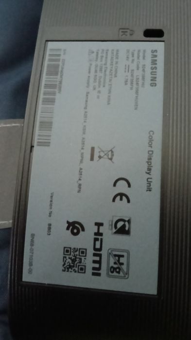 Monitor Samsung novo