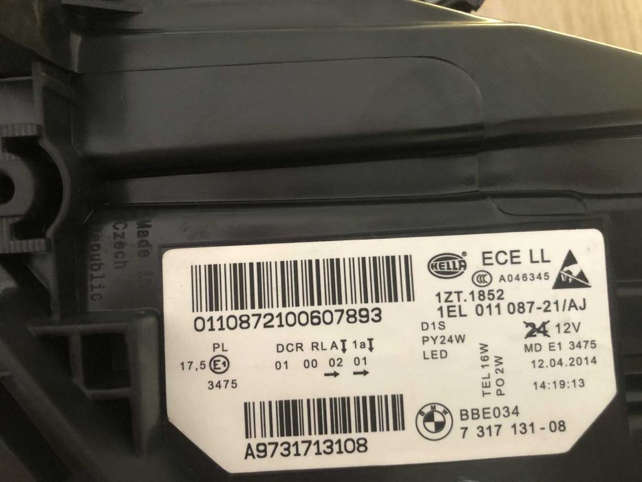 Farol Otica BMW Serie 3 F30/F31 - Original Esquerdo Full Led