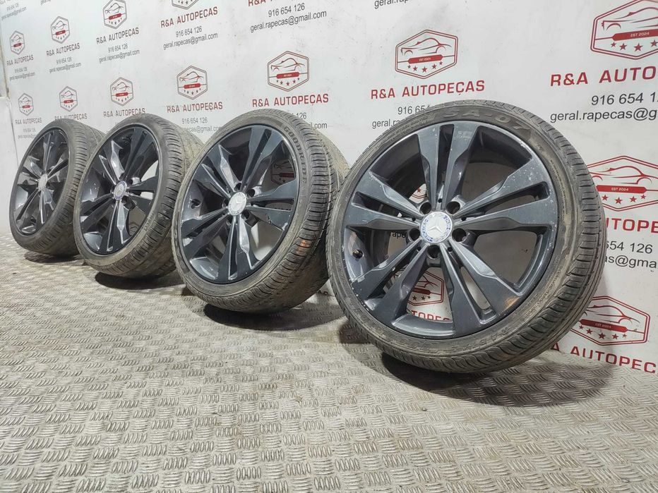 Conjunto Jantes Ronal R18 Mercedes Benz Class A W176 Original