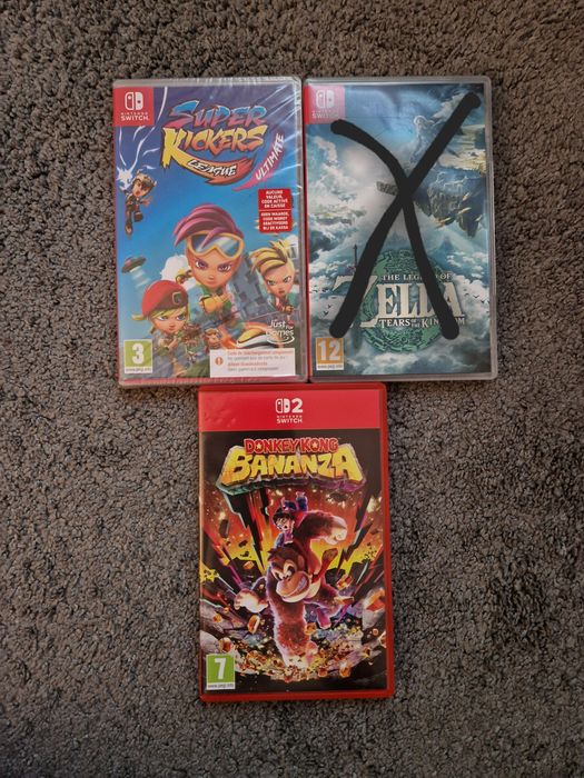 Jogos Nintendo Switch 1 e 2
