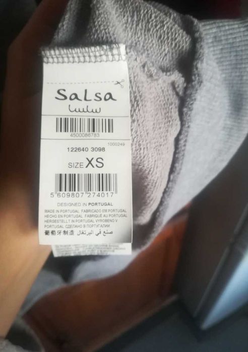 Camisola oversize Salsa nova
