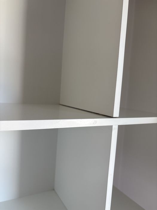 Estante de Parede Branca - Moderna e Funcional (120x75x23,5 cm)