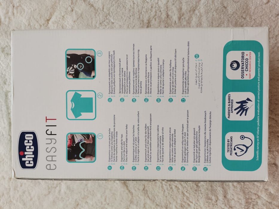 Marsupio Chico usado duas vezes