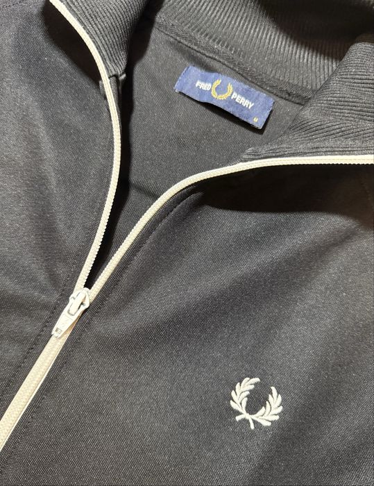 Zip hoodie Fred Perry на лампасах