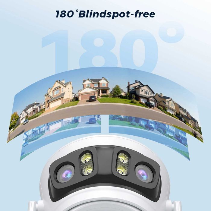 15-мегапіксельна зовнішня Wifi Iкамера  360° моніторинг сліпих зон