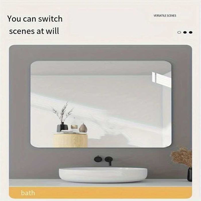 Безопасные  самоклеющееся  зеркала