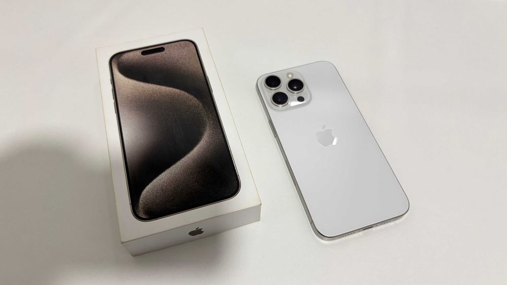 Iphone 15 Pro Max 256Gb Titanium White (E-sim)