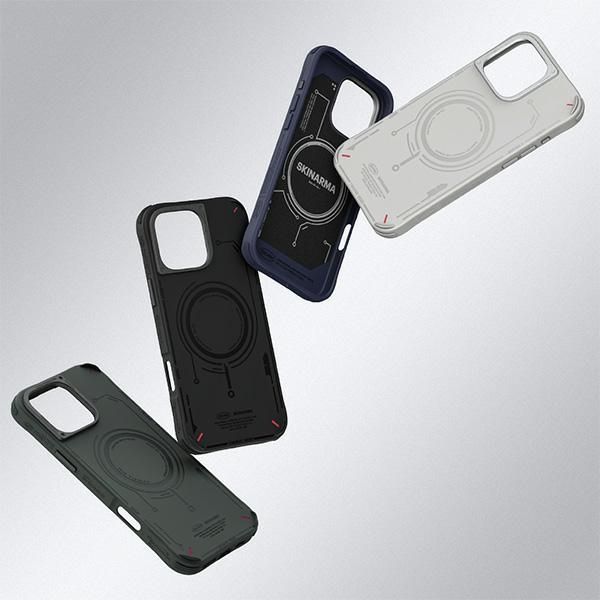 Skinarma etui Mecha iPhone 16 Pro 6.3"   Magnetic Charging granatowy/