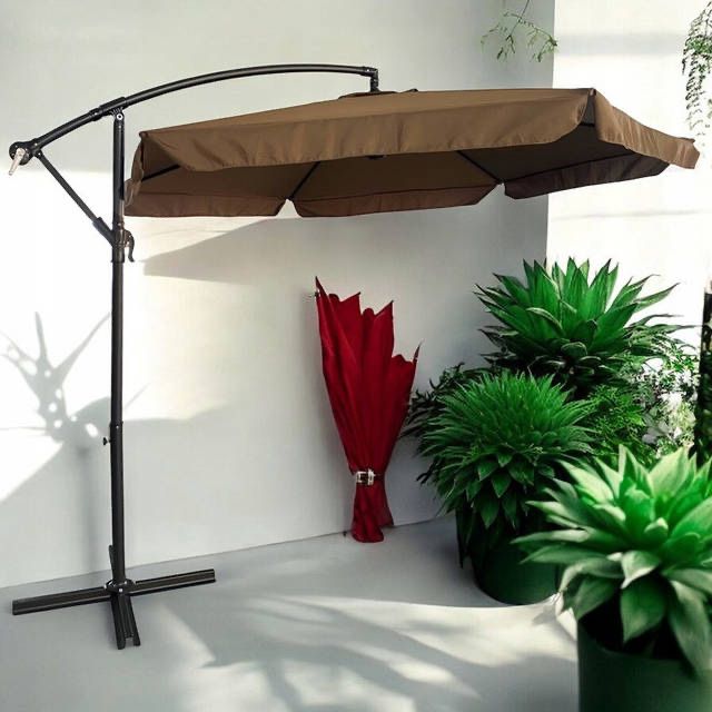 Парасоля садова з нахилом Ideal Garden Зонт Парасоля садова зонт для саду Парасолі садові