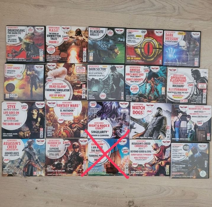 44 płyty CD-Action gry komputerowe PC Windows