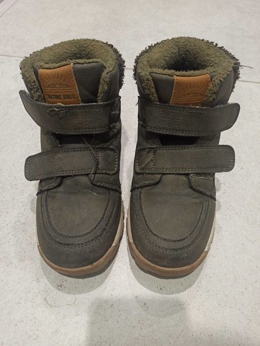 Ocieplane buty chłopięce 32