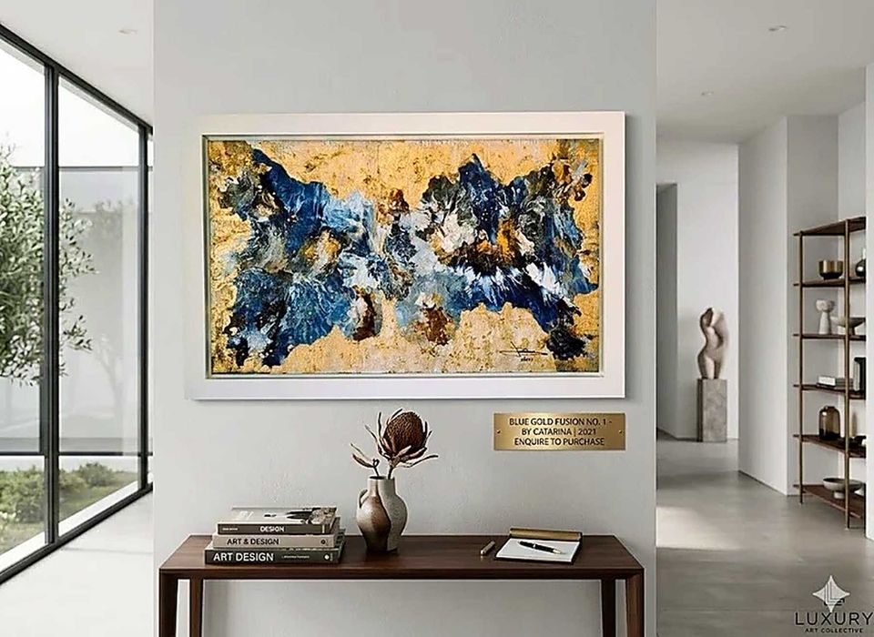 Pintura Abstrata Original – José Barbosa (Porto) – 100x60 cm