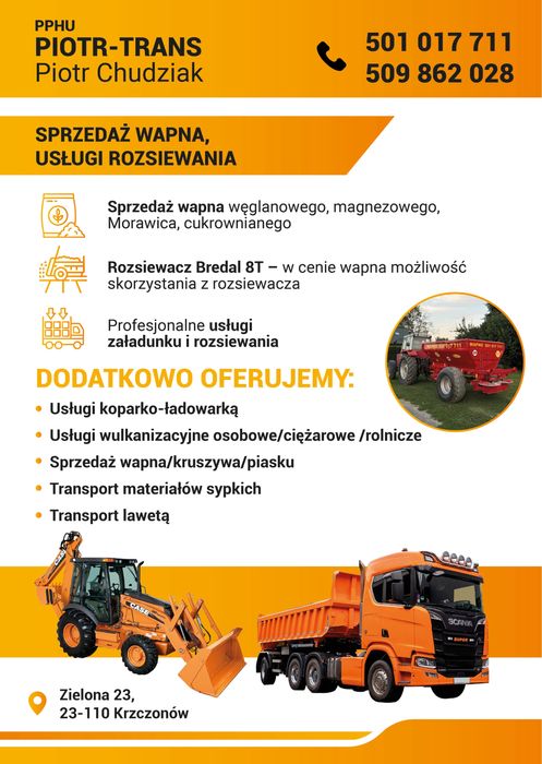 Kruszywa drogowe klińce grysy