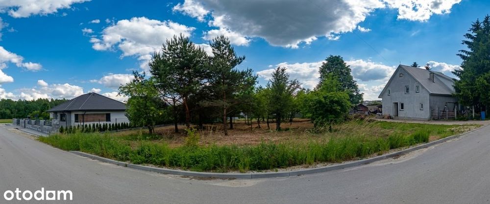 Działka budowlana 1750 m², blisko lasu BRZEZINY/BILCZA – pohled 2