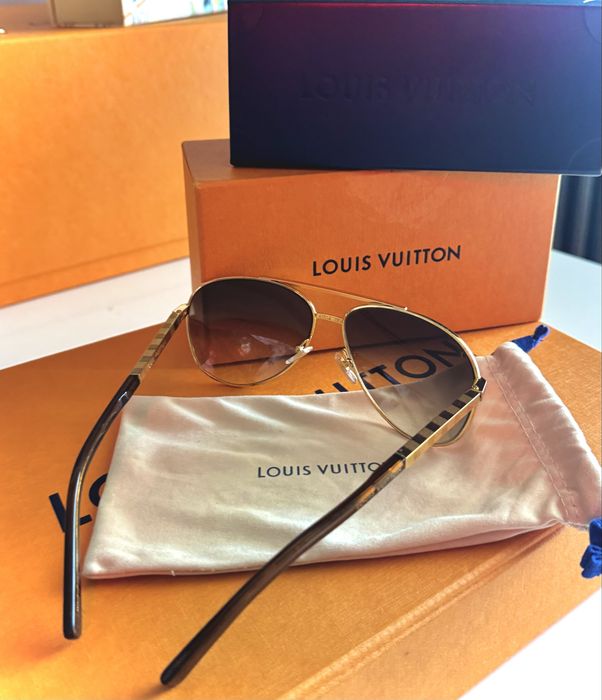 Louis Vitton okulary przeciwsłoneczne pilotki