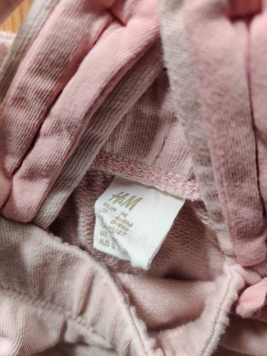 Spódniczka/ogrodniczki na szelkach H&M, rozm. 74