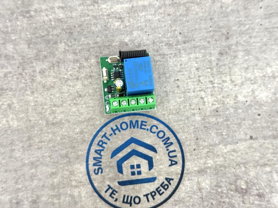 ХІТ‼️50м радио реле 12В 1 канал сухие контакты радіореле беспроводное