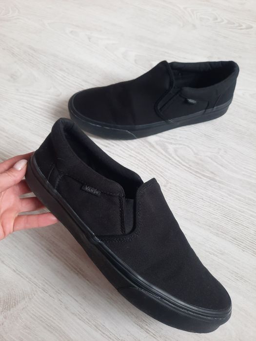 Оригинальные слипоны  Vans Asher мокасины кеды 29.5см р.45-46