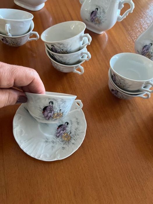 Vista Alegre serviço de café