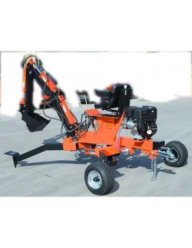 Retroescavadora P/ATV C/Motor Gasolina (Campanha Entrega S/Custos)