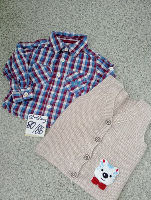 Elegancki zest.chlopiecy  80-86.