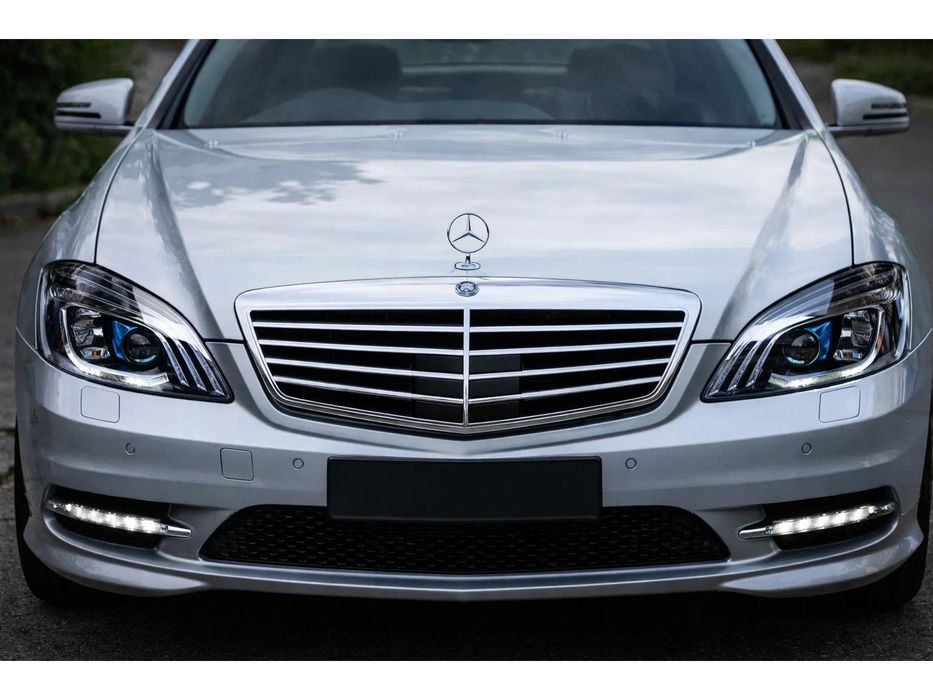 Mercedes W221 Рестайлінг фари (дизайн W222)