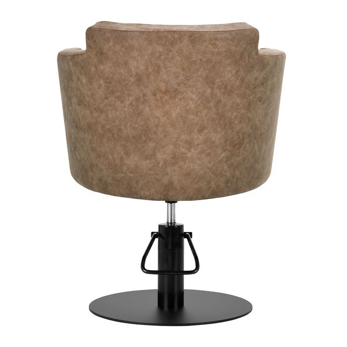 Gabbiano Fotel fryzjerski Roma old brązowy OUTLET