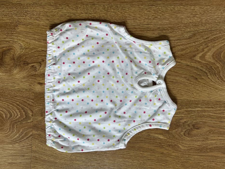 Bluzka Bluzeczka dziewczęca w kropki Rozmiar 62 cm