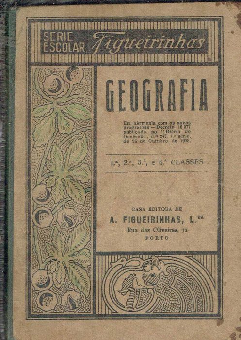 7686  Ensino . Livros Escolares de Geografia (anos 60)