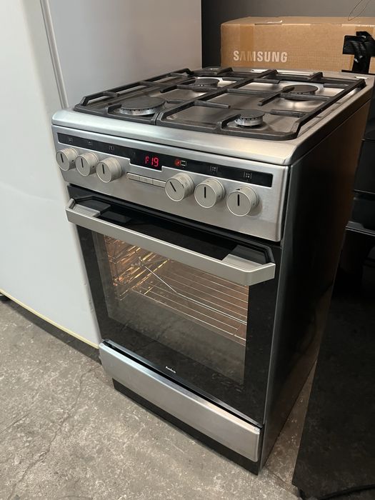 Kuchenka Amica GE 50cm srebrna |12msc |BD stan |Dowóz