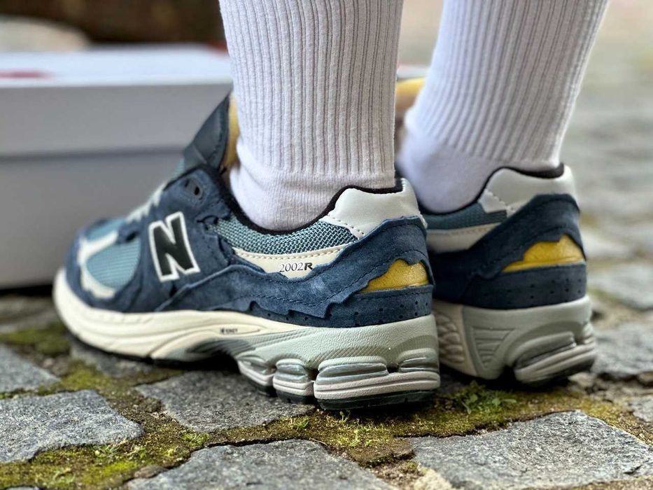 ТОП! New Balance 2002R Protection Pack Blue 38 39 40 41 42 43 44 45 нб