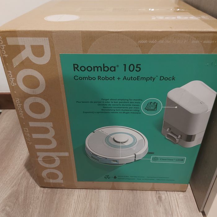 Robot Roomba + box