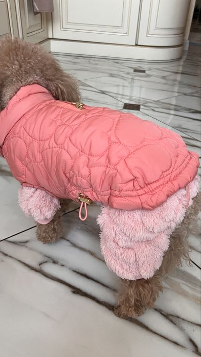 Теплый Флисовый комбинезон для хвостика