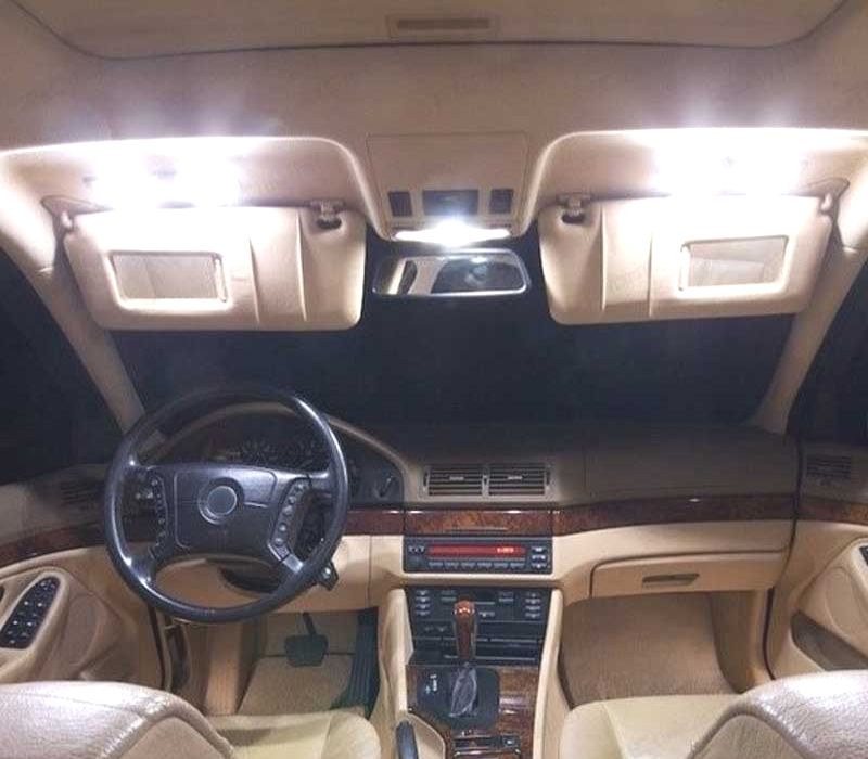 Kit completo de 29 lâmpadas LED interior BMW 7 Serie F01 Diesel 730d 730Ld 740d 745d 750d 730 d xDrive 740 d xDrive 09-15