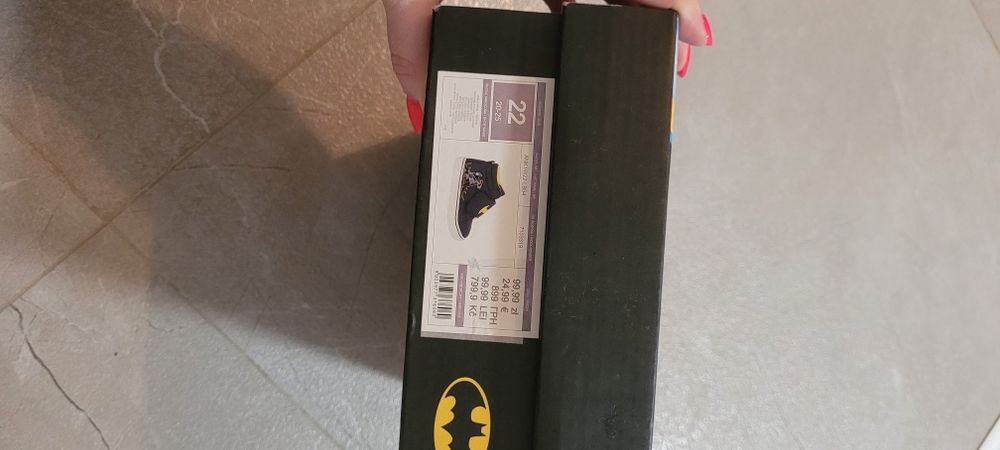 Buty za kostkę batman