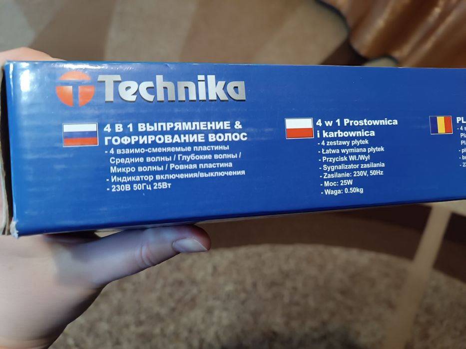 Плойка гофре 4 в 1 Technika