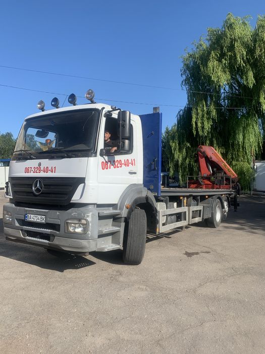 Послуги автокрана (кран-маніпулятор, автовишка 15м)
