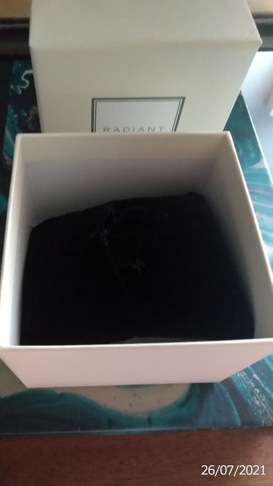 Caixas vazias de relógios