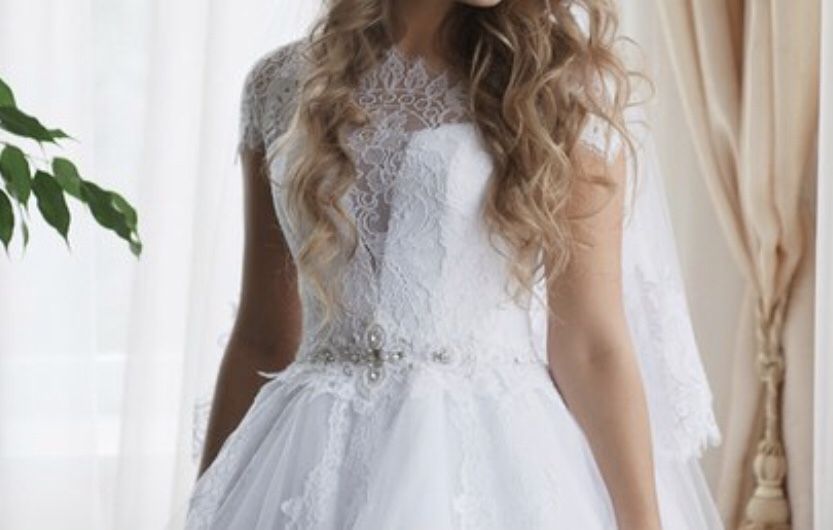 Свадебное платье ,весільне плаття біле  Ira Koval