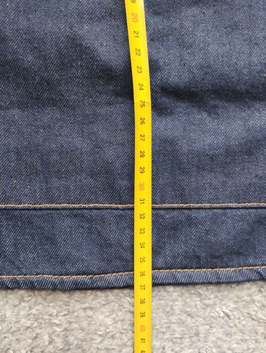 Nowa torba shopper jeansowa Mango duża