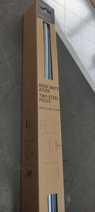 2 Postes Campismo Decathlon