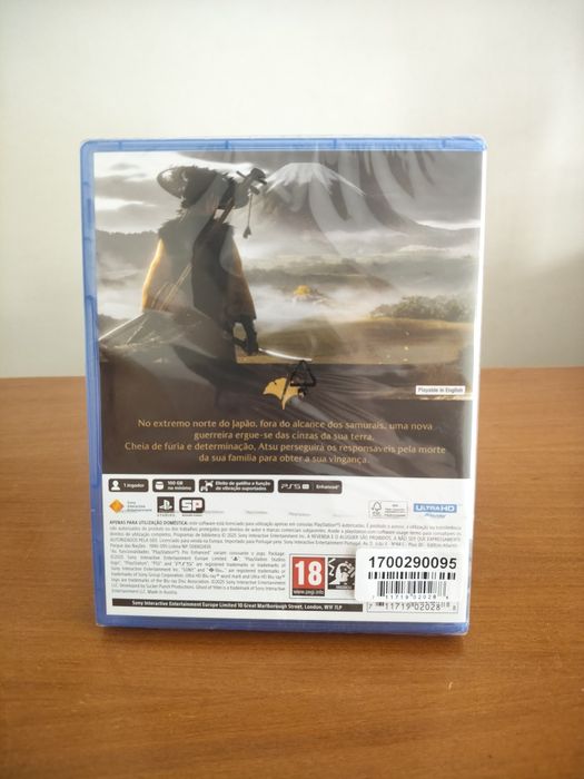 Jogo físico GHOST OF YOTEI PS5 Novo e por abrir