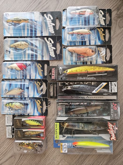 Воблери,блешні.Salmo,Jackall.