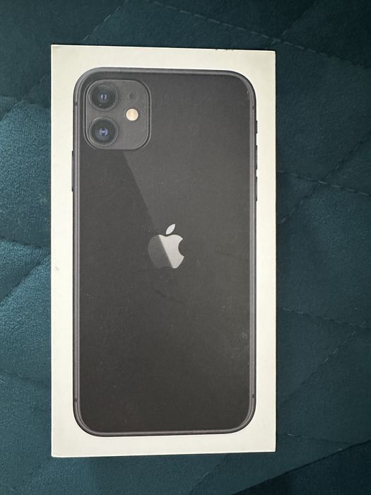 Продаю iPhone 11 в классическом чёрном цвете 128 ГБ