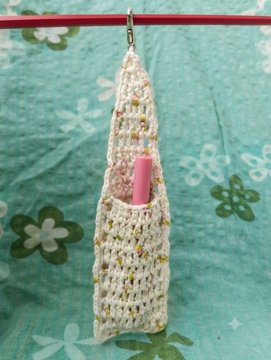 Szydełkowe etui-brelok