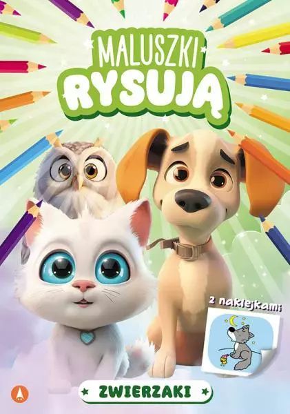 Maluszki rysują. Zwierzaki. Skrzat