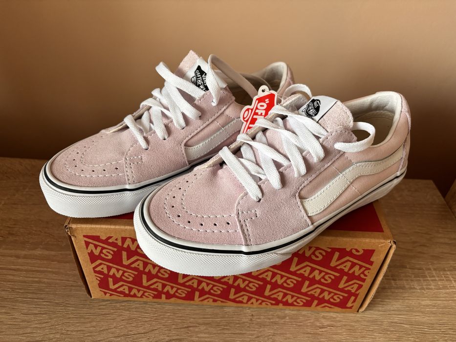Nowe Vans Sk8-Low Orchid Ice / True White – 36.5 / 23 cm
